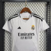 2024/2025 Real Madrid Home Football Shirt Kids Size back view