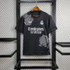 2024/2025 Real Madrid Y-3 Special Edition Black Football Shirt front view
