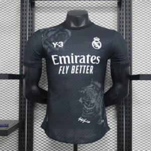 2024/2025 Real Madrid Y-3 Special Edition Black Football Shirt -Player Version