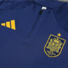 2024/2025 Spain Half-Pull Tracksuit Blue detail view