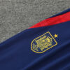 2024/2025 Spain Half-Pull Tracksuit Blue detail view
