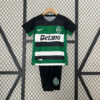 2024/2025 Sporting Lisbon Home Football Shirt Kids Size front view
