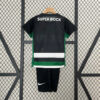 2024/2025 Sporting Lisbon Home Football Shirt Kids Size back view