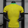 2025 Brazil Home Soccer Jersey -Player Version back view