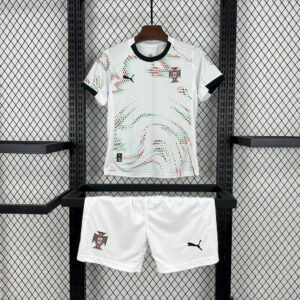 2025 Portugal Away Football Shirt Kids Size