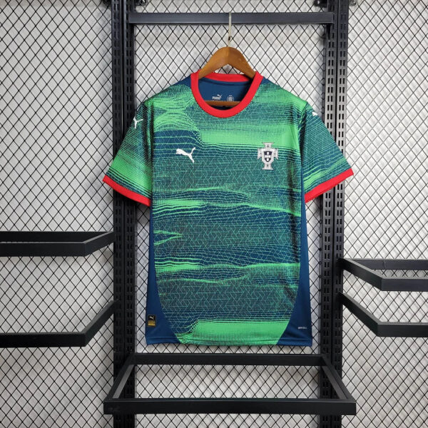 2025 Portugal Training Wear Football Shirt Green