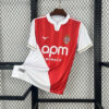 2025/2026 AS Monaco Home Football Shirt front view