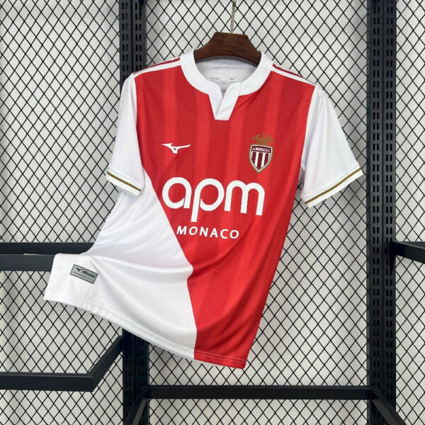 2025/2026 AS Monaco Home Football Shirt