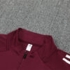 2025/2026 Arsenal Half-Pull Black Grey Tracksuit detail view