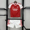 2025/2026 Arsenal Home Football Shirt Kids Size front view