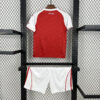 2025/2026 Arsenal Home Football Shirt Kids Size back view