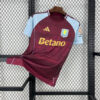 2025/2026 Aston Villa Home Football Shirt front view
