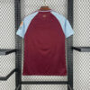 2025/2026 Aston Villa Home Football Shirt back view