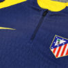 2025/2026 Atletico Madrid Blue Half-Pull Tracksuit detail view