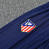2025/2026 Atletico Madrid Blue Half-Pull Tracksuit detail view