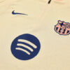 2025/2026 Barcelona Beige Half-Pull Tracksuit detail view