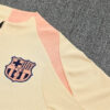 2025/2026 Barcelona Beige Half-Pull Tracksuit detail view