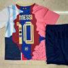 2025/2026 Barcelona Messi Commemorative Edition Kids Size Football Shirt back view