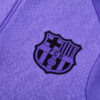 2025/2026 Barcelona Purple Half-Pull Tracksuit detail view