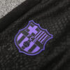2025/2026 Barcelona Purple Half-Pull Tracksuit detail view