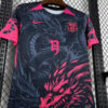 2025/2026 Barcelona Special Edition Dark and Pink Football Shirt detail view