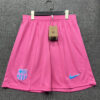 2025/2026 Barcelona Special Edition Pink Shorts front view