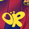 2025/2026 Barcelona X Olivia Rodrigo Limited Edition Football Shirt detail view