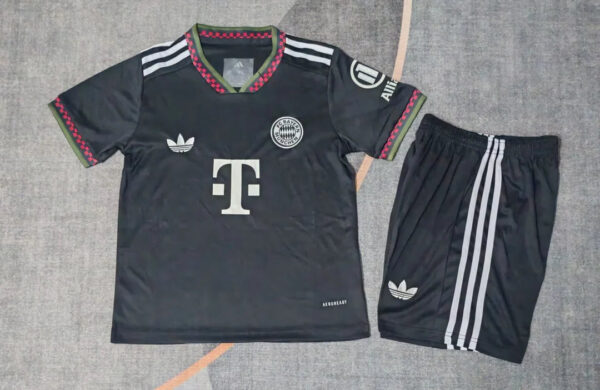 2025/2026 Bayern Munchen Third Away Football Shirt Kids Size