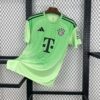 2025/2026 Bayern Munich Goalkeeper Green Football Jersey front view