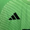 2025/2026 Bayern Munich Goalkeeper Green Football Jersey detail view