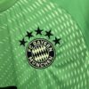2025/2026 Bayern Munich Goalkeeper Green Football Jersey detail view