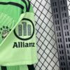 2025/2026 Bayern Munich Goalkeeper Green Football Jersey detail view