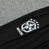 2025/2026 Brazil Orange Black Half-Pull Tracksuit detail view