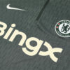 2025/2026 Chelsea Half-Pull Tracksuit Grey detail view