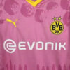 2025/2026 Dortmund Special Edition Pink Football Shirt detail view