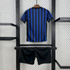 2025/2026 Inter Milan Home Football Shirt Kids Size back view