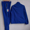 2025/2026 Italy Blue Full zipper Tracksuit back view