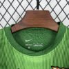 2025/2026 Kids Size Barcelona Green Goalkeeper Football Kit detail view