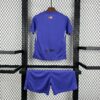 2025/2026 Kids Size Barcelona Purple Goalkeeper Football Kit back view