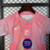 2025/2026 Kids Size Barcelona Special Edition Pink Football Shirt detail view