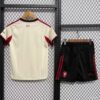 2025/2026 Liverpool Away Soccer Jersey Kids Size back view