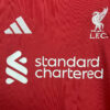 2025/2026 Liverpool Home Football Shirt detail view