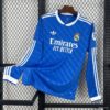 2025/2026 Long Sleeve Real Madrid Third Away Football Shirt front view
