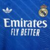 2025/2026 Long Sleeve Real Madrid Third Away Football Shirt detail view