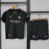 2025/2026 Manchester City Away Football Shirt Kids Size front view