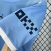 2025/2026 Manchester City Home Football Shirt detail view
