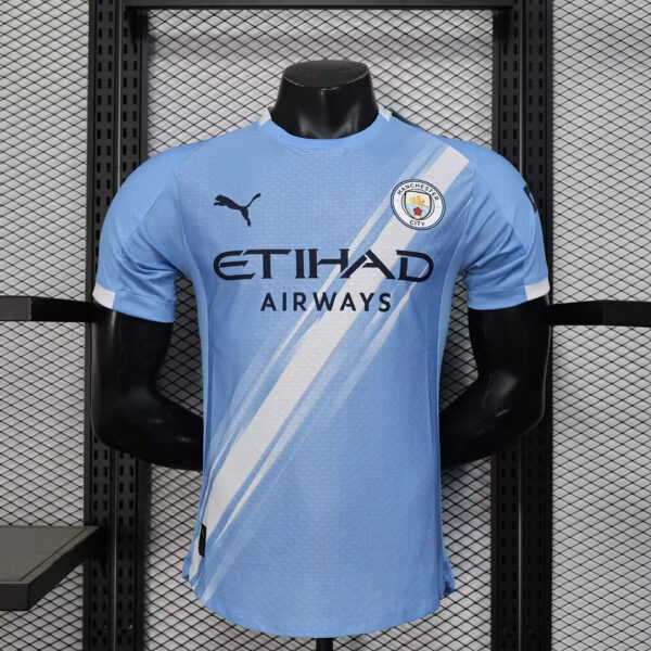 2025/2026 Manchester City Home Football Shirt -Player Version