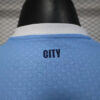 2025/2026 Manchester City Home Football Shirt -Player Version detail view
