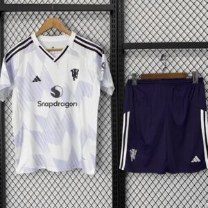 2025/2026 Manchester United Away Football Shirt Kids Size