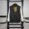 2025/2026 Manchester United Black And White Jacket Windbreaker back view